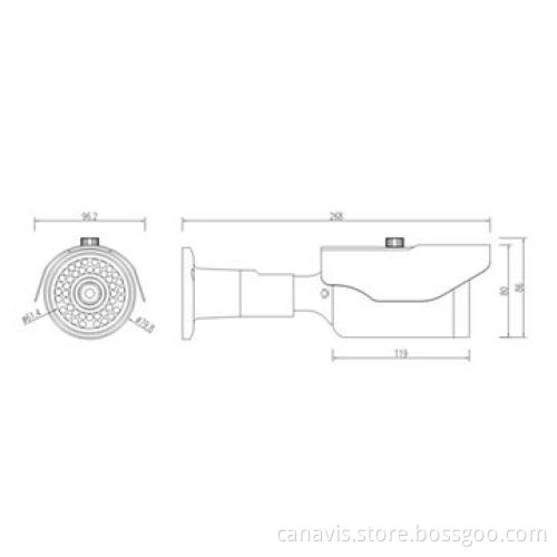 2.4-megapixel HD Sony SDI Cameras, 1080P WDR